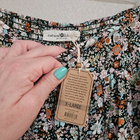 Natural Life brand wide leg flowy pant - Picture 2 of 8